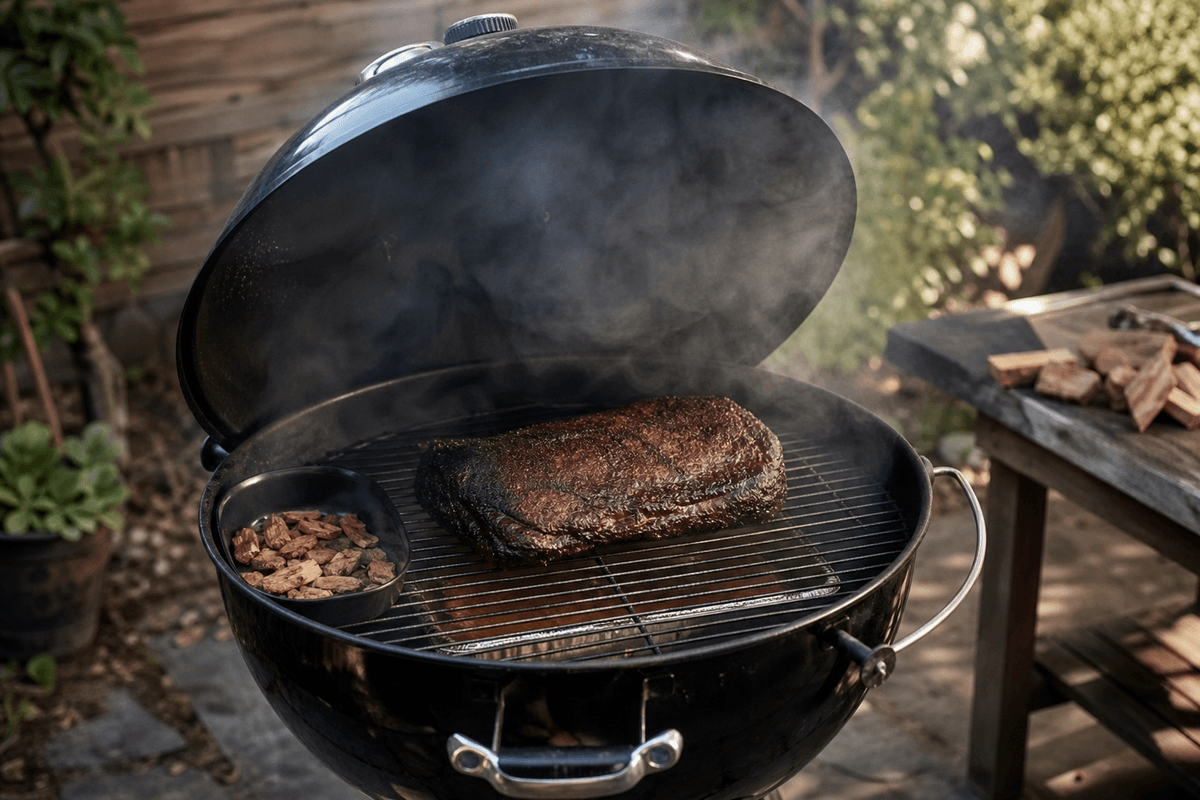 Weber au charbon : le passer en mode fumoir low and slow