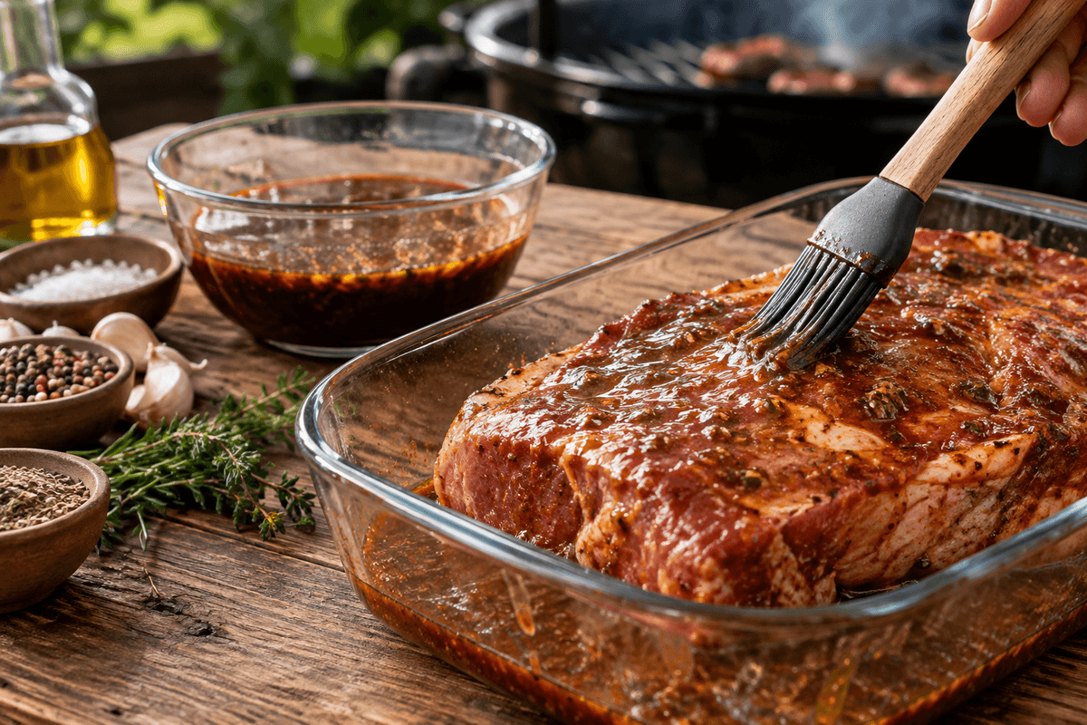 Marinades barbecue : ce qui pénètre vraiment dans la viande