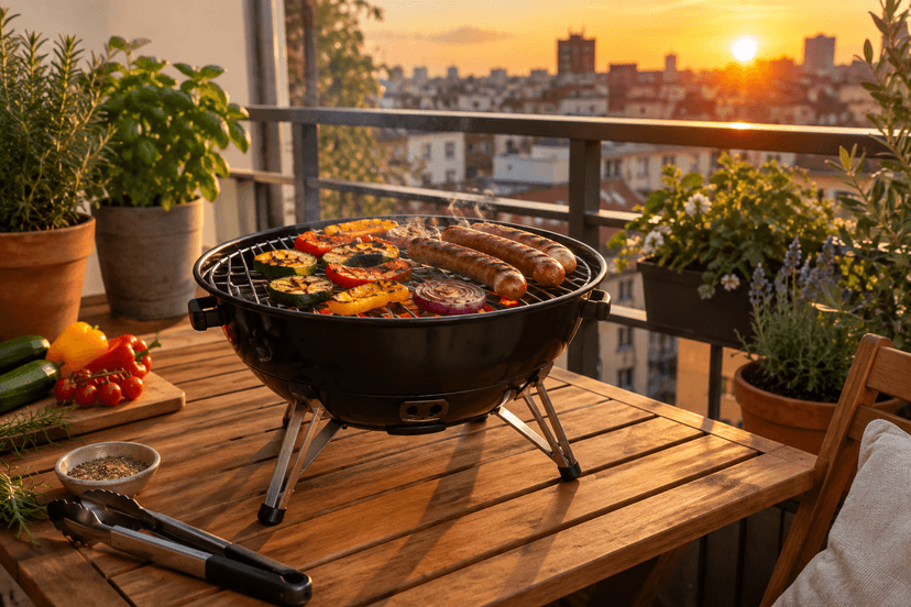 Barbecue portable : bien choisir pour un petit espace